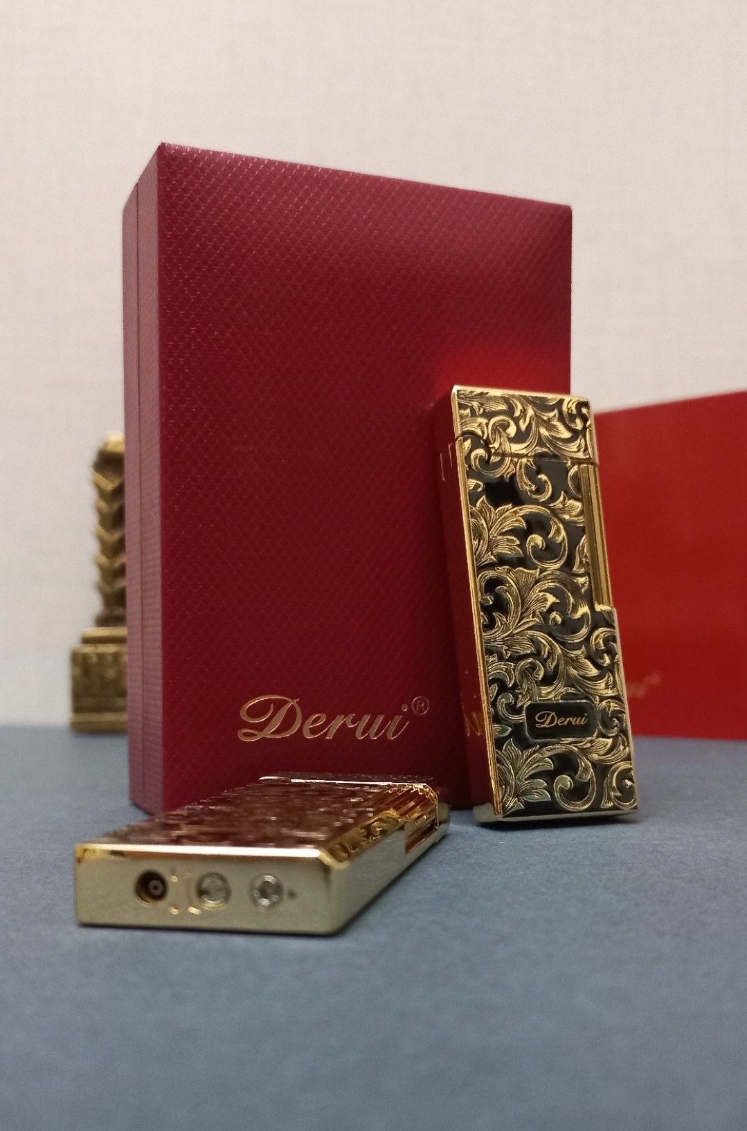 فندک گازی طرح دانهیل برند دروی Derui