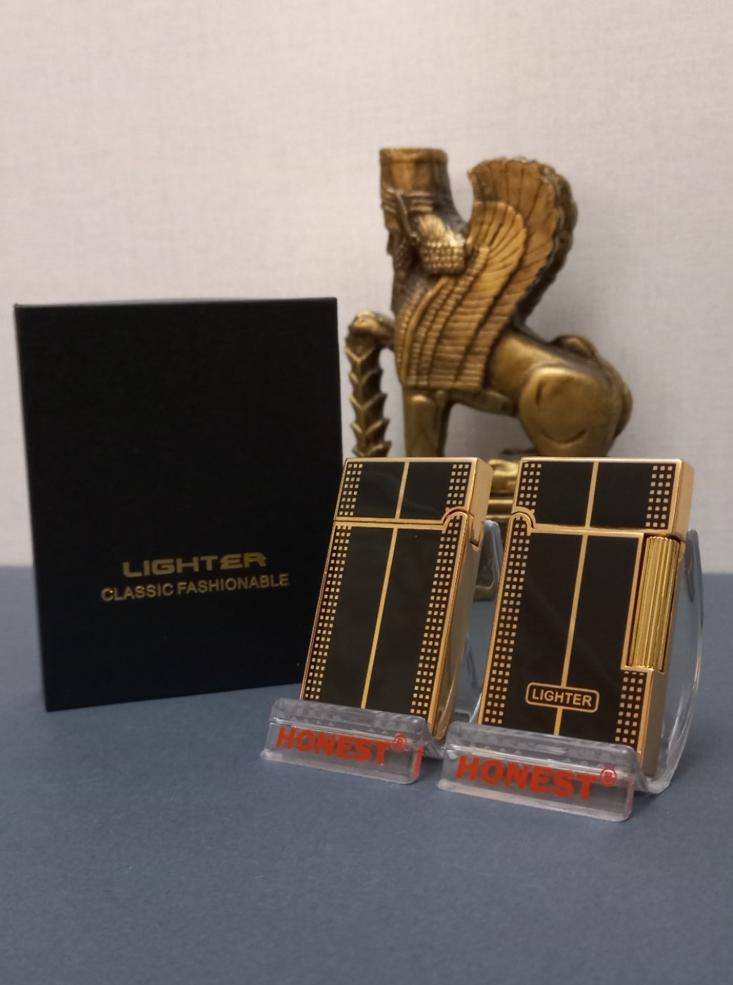 فندک گازی طرح دوپونت برند LIGHTER مدل بغل زن