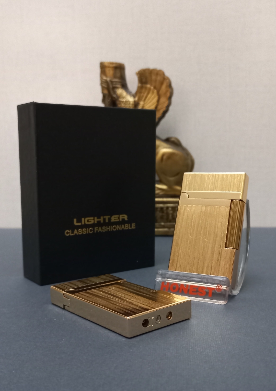فندک گازی طرح دوپونت  مدل بغل زن برند LIGHTER